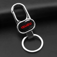 Durable Zinc Alloy Automotive Keychain Portable Detachable Loop Car Key Holder for Isuzu Rodeo Stylu