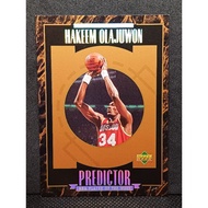 Upper Deck Predictor Hakeem Olajuwon