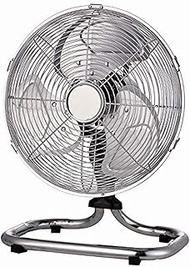 Morries MS-OVF12 Floor Fan with Oscillation, 12", Multicolor