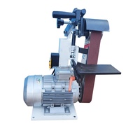 Desktop Industrial Small Abrasive Belt Machine DIY Electric Metal Grinder Multifunctional Abrasive B