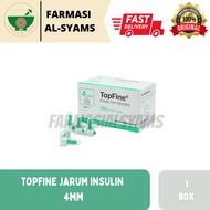 TOPFINE JARUM INSULIN 32GX4MM
