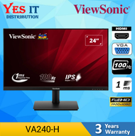 VIEWSONIC 20" 22" 24" 27" VA2025-H / VA240-H / VA220-H / VA270A-H FHD LED MONITOR (HDMI / VGA)