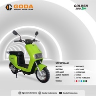 Motor Listrik Goda | Sepeda Listrik Goda | Golden Lion 200