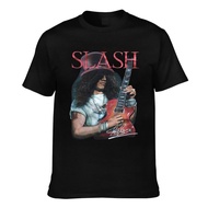 Premium Quality Slash Guns N Roses Father/Dad Cotton Summer T-Shirt