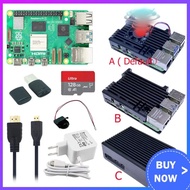 Raspberry Pi 5 4G 8GB RAM Kit +Case+32 64 128 GB TF Card+ Power