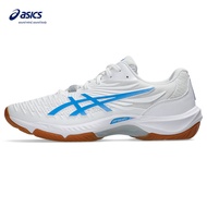 ASICS Court Control FF 4 (2E Wide) Unisex Squash&Badminton Shoes In White/Directoire Blue