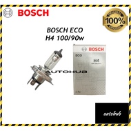 (ORIGINAL) BOSCH H4 Bulb Bosch Eco H4 12V 100/90W Plug and Play