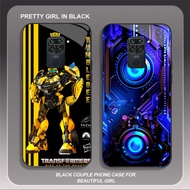 HW-36 Transformers Glass Casing for Xiaomi Redmi Note poco X3 9S M2 9 NFC Pro