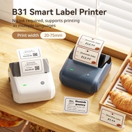 MESIN Niimbot B31 Portable Label Sticker Printer | Inkless Term | Free 1 roll sticker