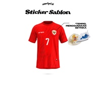 Dtf SCREEN PRINTING STICKER "GARUDA LOGO" / ERSPO / MILLS / EMBLEM STICKER / CLOTHING STICKER / DTF 