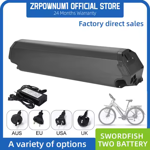 ebike Battery 36V 48V 52V 15Ah 20Ah 25Ah Samsung cell SYR Hidden Fat Tire batteries for Zebra Cobra 