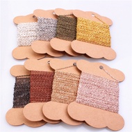 5m/Root Color Preservation Copper Dangle Cross Chain Flattening 1.5mm/2.0mm/2.5mm