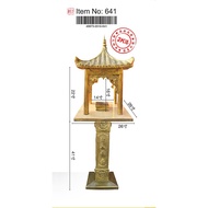明陞香 四面佛屋系列-ITEM NO:641 (西马包载送上门安装) Prayer House / Altar Table / Prayer Table 旺金屋Shopee指定代理商