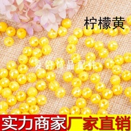 6mm Manik Bumi Berwarna-warni Manik Warna AB DIY Manik Barbie Doll Manik Akrilik DIY Crochet Beads 4