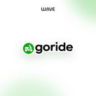 GoRide Sticker - Waterproof Doff Lamination Vinyl Cutting Sticker Gojek GoTo Network