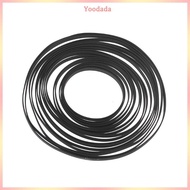 Yoo Replacement Turntable Belt Rubber Flat Drive Belt for Record Player DVD