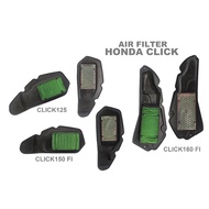 Honda Click125i V1 V2/150i V2/160 Click/Vario110 Air Cleaner - Air Filter Element