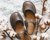 赤足涼鞋、波西米亞風涼鞋、皮革涼鞋、皮革平底鞋、婚禮涼鞋