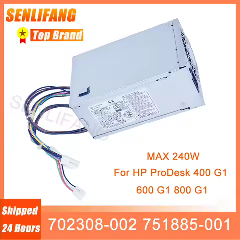 702309-001 702457-001 702308-002 751885-001 702456-001 D12-240P3A 240W POWER SUPPLY For HP ProDesk 4
