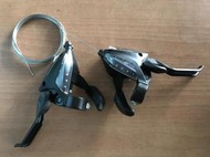 🌟秒殺火雞🌟SHIMANO ST-EF500 3*7速 21速 一體式煞變合一 變速煞車撥把組