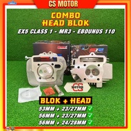 S1R COMBO HEAD BLOK EX5 CLASS 1 53MM 56MM COMBO BLOCK HEAD 53/56MM HEAD 23/27MM 24/28MM ONE TEN MR3 