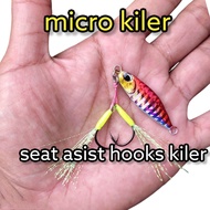 micro jig 10g micro jig 10 gram micro jig 7g micro jig 15g 20g metal jig kiler umpan jig umpan casti