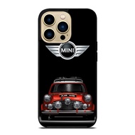 MINI COOPER CAR RETRO Fashion New Style Exquisite Mobile Phone Case Protective Cover for IPhone 15 Pro Max