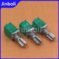 3PCS 097 Type RK097GS Audio Volume Sealed Potentiometer B2K B202 Double With Switch Horizontal 8 Pin