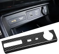 Jogon Carbon Fiber USB Port Charger Cover Trim for Acura Integra Type S DE5 A-Spec 2023 2024 2025 US