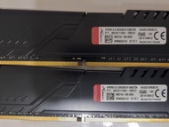 金士頓 HYPERX FURY HX432C16FB3K2/16 DDR4 3200 2支 共16G 桌機用超頻記憶體