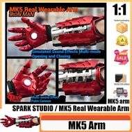 SPARK STUDIO Iron Man Arm 1/1 AUTOking MK5 1:1 IRON MAN 可穿戴MK5机甲手臂
