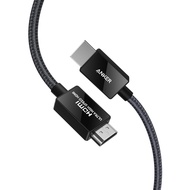 Anker 8K@60Hz HDMI Cable, Ultra High Speed 4K@120Hz 48Gbps 6.6 ft Ultra HD HDMI to HDMI Cord, Suppor