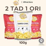 【BUNDLE PROMO】Sabah Tempeh Chips | Crunchy & Crispy | 2 Tadong + 1 Original | 100G