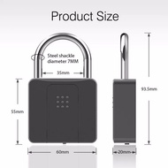 แม่กุญแจแสกนลายนิ้วมือ Kawa K7 กันน้ำ IPX5 รองรับแอปปลดล็อคผ่านมือถือ มาพร้อมกุญแจฉุกเฉิน