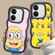 MERAH D-22 Minions Pink red Casing for ITEL S25 Ultra A50 A90 P55 A80 black