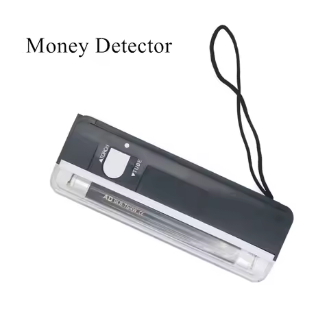 4W Portable Violet Banknote Detector LED Light Torch Lamp ID Card Bill Currency Money Detector 30%OF