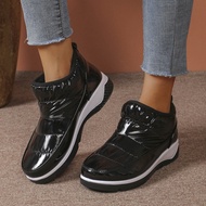 Snow Boots for Plus Size Women - Winter Warm Canvas & Velvet Boots