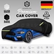 EZDRIVE Premium Car Cover Outdoor Protection Waterproof Water Resistant Rain Dust Kain Tutup Selimut