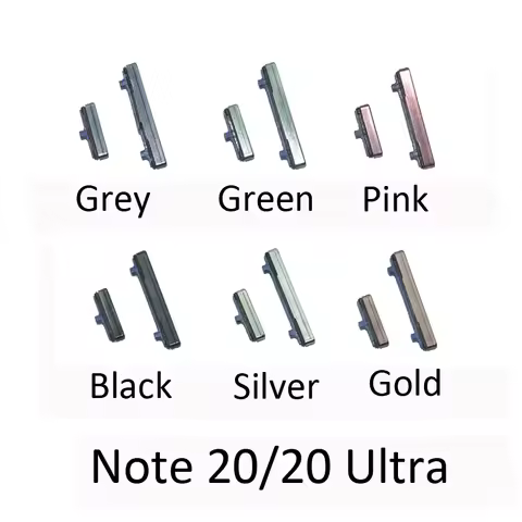 Power Volume Button For Samsung Note 20 Ultra Phone Housing On Off Key Note 20 Note20