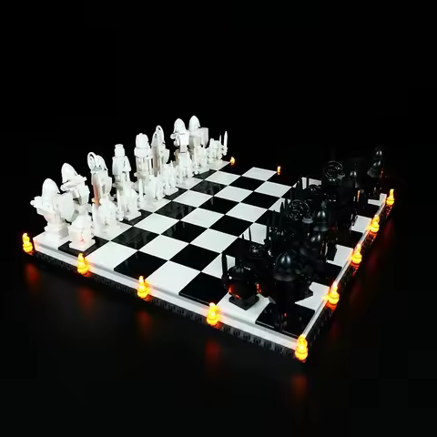 LED Lighting Set Suitable for LEGO Hogwarts™ Wizard’s Chess 76392 Building Blocks