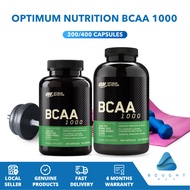Optimum Nutrition BCAA 1000 200/400 Capsule - Branched Chain Amino Acids, Dietary Supplement