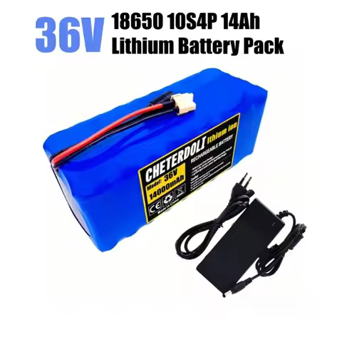 10S4P 36V 14000mAh Electric Scooter Battery 18650 10S4P 500W High Power Batteries 42V 14000mAh with 
