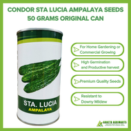 EASTWEST STA LUCIA VARIETY AMPALAYA SEEDS BY CONDOR (50g CAN) AND OTHER AMPALAYA SEEDS BY KANEKO  and EAST WEST