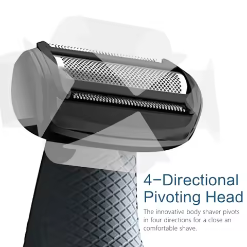 Shaver Head BG2000 Replacement Trimmer/Shaver Foil Head for Philips Norelco Bodygroom BG7040 BG7030