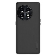 全城熱賣 - 適用於OnePlus 11 耐爾金 磨砂護盾Pro PC+TPU手機殼（黑色）