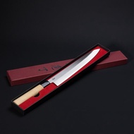 【葉添】職業-柳刃/生魚刀-光蠟木柄(右)