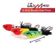 ♛✲►EXP ULTIMATE U Step Splash Jump Frog for Fishing Snakehead Toman Haruan Bujuk