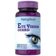 Piping Rock Lutein Bilberry Eye Vision Guard + Zeaxanthin 200 Softgels