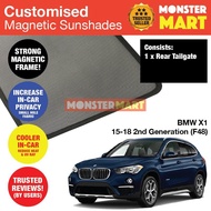 BMW X1 2015-2020 2nd Generation (F48) Car Accessories Rear Tailgate Sunshade 1 Piece