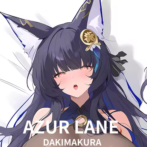 Azur Lane Shinano Musashi Dakimakura 2WAY Hugging Body Pillow Case Anime Pillow Cushion Cover